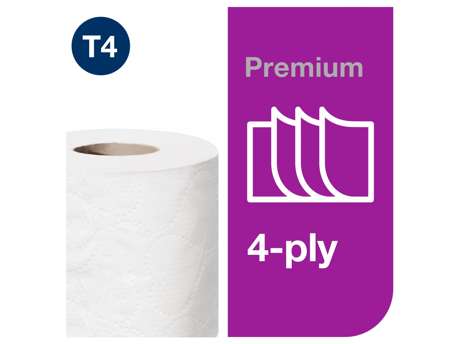 Papier toaletowy TORK 110406 Extra Premium T4 (42 rolki) 18,7m 4 warstwy
